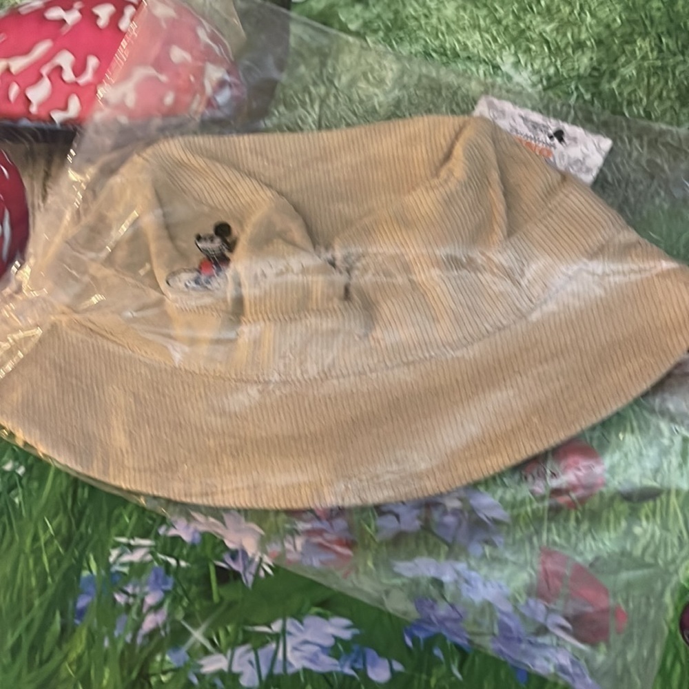 Tan Mickey Mouse Bucket Hat - One Size, NWT - Picture 9 of 12
